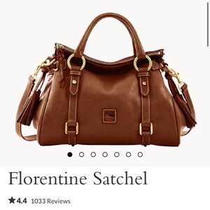*SOLD* Dooney & Bourke Chestnut Leather Satchel